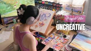Why You Still Can’t Draw Creatively | 30 Paintings Challenge No.1