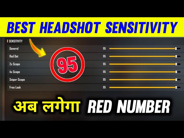 FREE FIRE SENSITIVITY SETTING 🔥