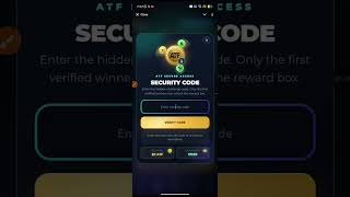 ATF mining daily new code to get +20 free ATF  Update