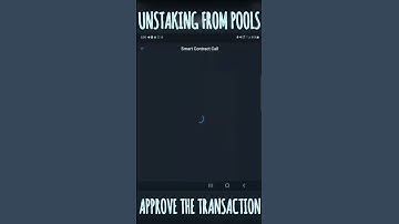 How to Unstake from Crypto Pools - Unstaking from Pools