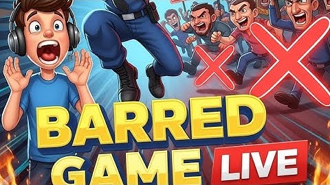 BARRED GAME 🎯| LIVE STREAMING WITH BARRED GAME Part 1#gaming #livestream #shotfeed#shotlive