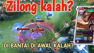 Zilong di bantai di awal di bacotin sama musuh langsung kasih paham game 1 moment||caramain zilong