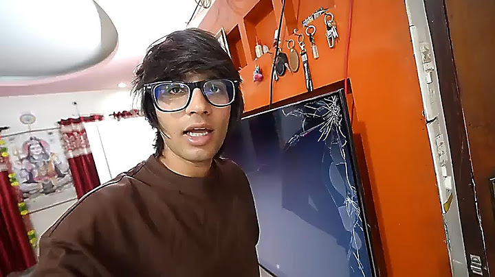 New TV kaise tut gaya🥺🥺🥺l souravjoshivlogs l dim, vlogs