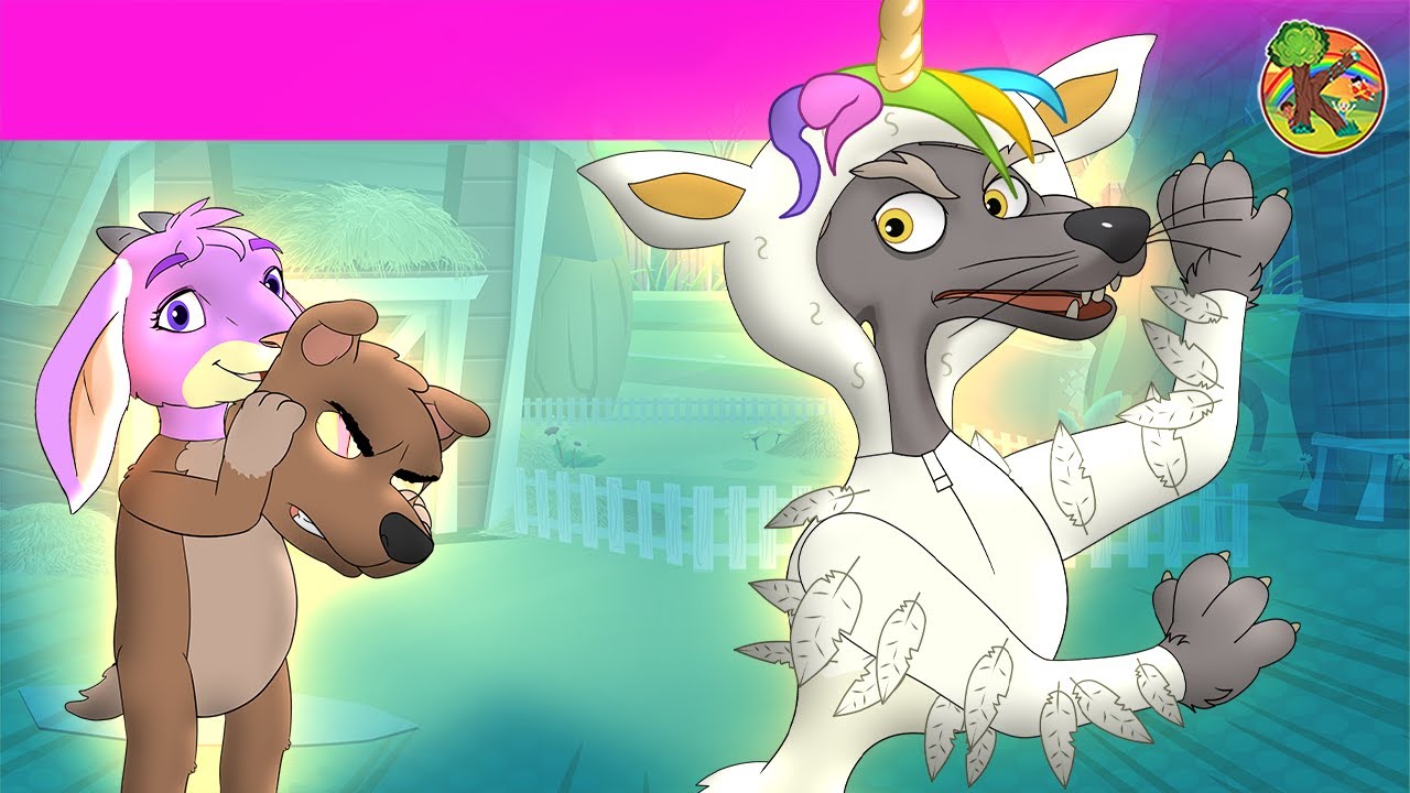 O Lobo E Os Sete Cabritinhos - 2 Histórias | KONDOSAN Português | Os ...