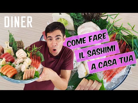 Come Fare Il Sashimi a Casa Tua - The Sushi Show - Diner