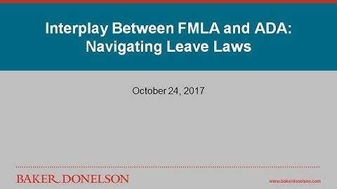Interplay Between FMLA and ADA: Navigating Leave Laws