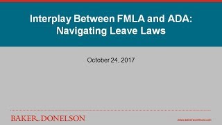 Interplay Between FMLA and ADA: Navigating Leave Laws