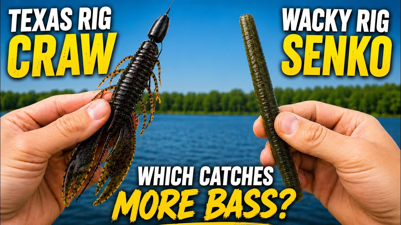 Craw or Senko: Which Catches More Bass?