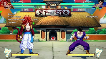 DBFZ Gogeta SSJ4 TOD