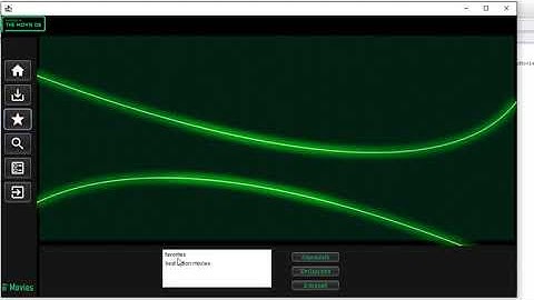 NetBeans project for Movies - material design with an old IDE