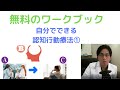 【自分でできる認知行動療法①】はじめに、認知行動療法のワークブックの効果を説明【精神科医・益田裕介/早稲田メンタルクリニック】