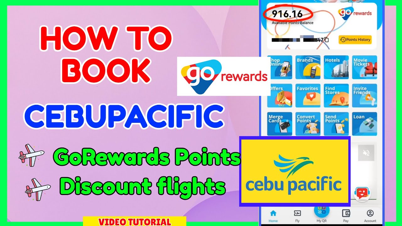How To Book Cebu Pacific Flights With Go Rewards Points Free And How To Book Cebu Pacific Flights With Go Rewards Points Free And
