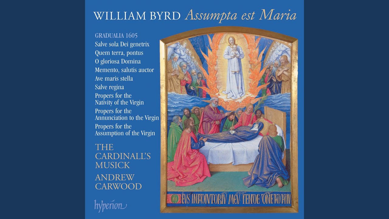 Guarda Byrd: Salve sancta parens a 5, T. 61 (Gradualia, 1605) su YouTube