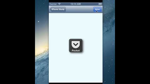 iPhone App Keyframe Animation Sample