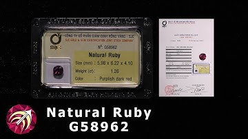Đá Ruby Natural G58962 - Giadaquy.com