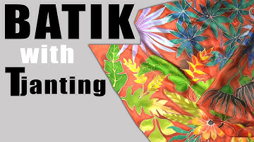 Batik | How to make batik with Tjanting tool