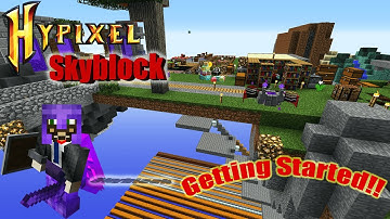 Getting started in Hypixel Skyblock!  [ Minecraft:  Beyond the Bread - Ep 1 ]