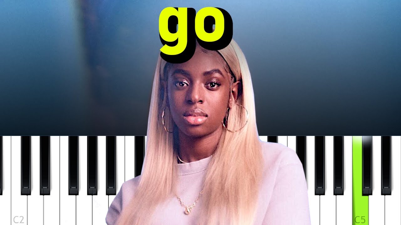 Cat Burns - Go (Piano tutorial)