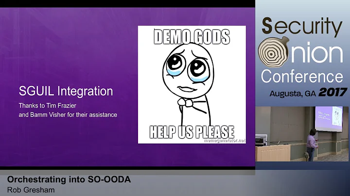 Security Onion 2017: Orchestrating into SO-OODA by...