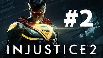 Injustice 2 Walkthrough Gameplay (PS4) Part 2 - The Joker!!