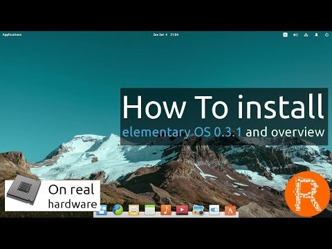 How To install elementary OS 0.3.1 and overview | A fast and open replacement for Windows and OS X