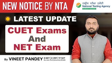 UGC NET Exam Will be Postponed Again ?? Latest Notice On CUET Dates Clashing With NET Exam Dates !