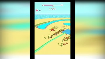 Aquapark io Gameplay Walkthrough iOS, Android Part 1