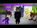 William and FNaF 1 in a room for 24 hours || FNaF Gacha Life skit ||