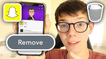 How To Remove A Bitmoji From Snapchat - Full Guide