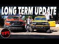 Here Are The UNEXPECTED Pros And Cons Of Owning The Ram TRX And The Ford Bronco! Long-Term Update