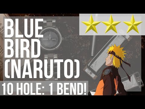 Blue online bird harmonica