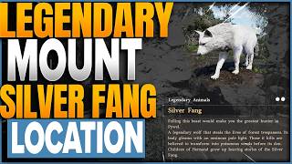Where To Find NEW LEGENDARY Mount Silver Fang White Wolf In Crimson Desert 1