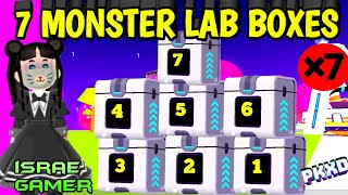 PK XD NEW 7 SECRET BOXES IN THE NEW MONSTER LAB UPDATE??️?