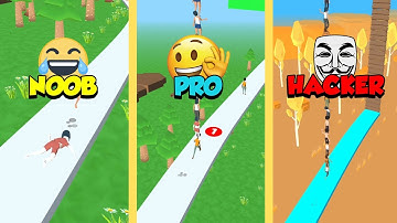 NOOB vs PRO vs HACKER - Tower Run