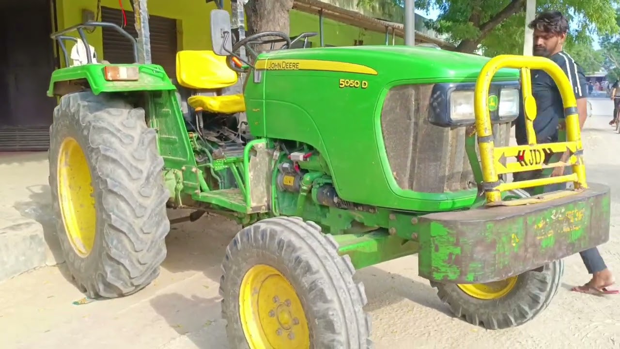 John Deere 5050 D music system fitting 🚨 || tractor Music System agra || #video #tractor #music