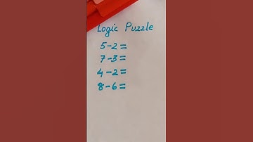 Maths puzzle/ number puzzle     #maths #puzzle #number #logic