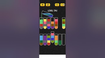water sort puzzle - level 1741