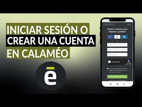 Cómo iniciar sesión, registrarse o crear una cuenta en CALAMÉO - Paso a paso