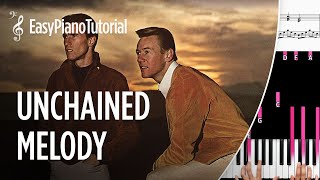 Unchained Melody (Alex North) - Free Piano Tutorial + Sheet Music