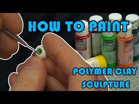 How to paint polymer clay? - Arteologic