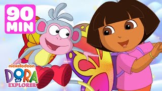 Dora & Boots Costume Party Marathon!  90 Minutes | Dora the Explorer | Dora & Friends