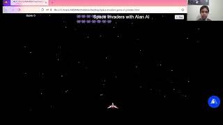 Alan AI Space Invaders Game - Aman Nalem