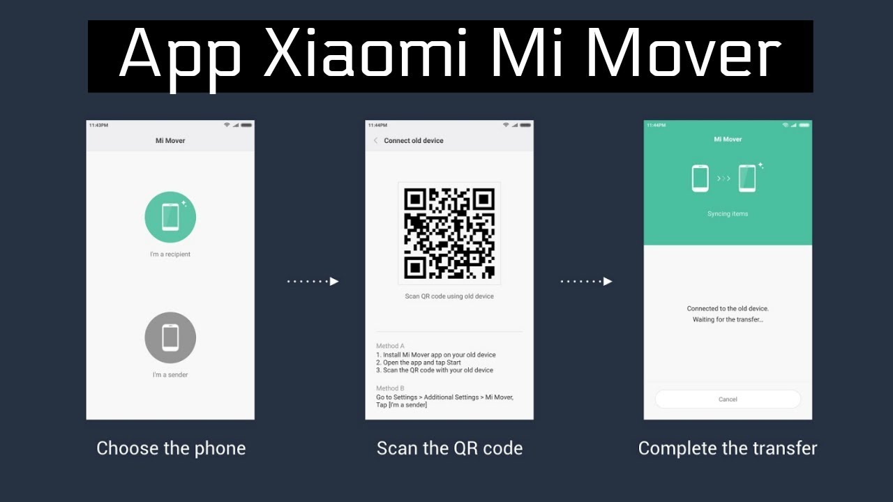 Xiaomi Mi Mover Backup Rápido YouTube
