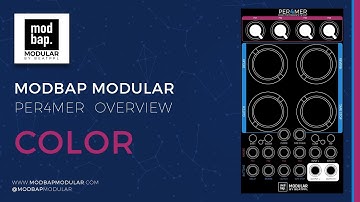#Per4mer Overview COLOR | #Modbap | #ModbapModular