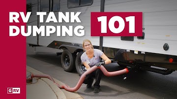 HOW TO DUMP RV BLACK AND GREY WATER TANKS