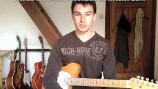 Video voorbeeld van "gemakkelijke rock gitaar riffs voor beginners"