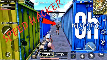 🔥SPEED HACKER🔥HACKER VS ME IN PUBG MOBILE