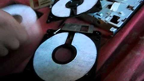 Inside of a floppy disk and a floppy drive part 2