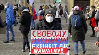 MÜNCHEN: Freiheit für Nawalny (23.01.2021)