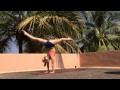 Yoga Handstand Splits Just For Fun With Kino